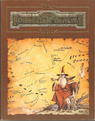 Book cover for Forgotten Realms Atlas