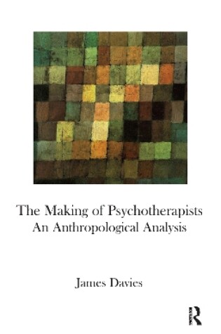 Cover of The Making of Psychotherapists