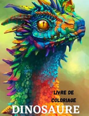 Book cover for Livre de Coloriage Dinosaures