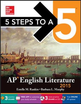 Book cover for 5 Steps to a 5 AP English Literature with CD-ROM, 2015 Edition