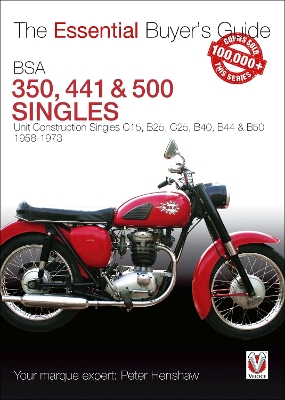 Book cover for Bsa 350, 441 & 500 Singles