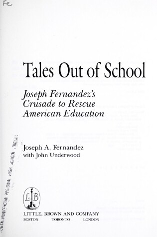 Cover of Tales out of School