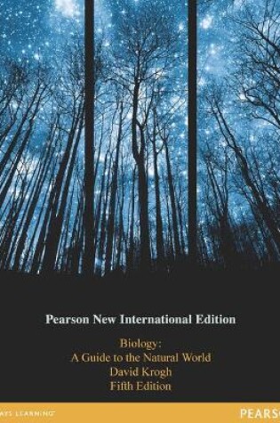 Cover of Biology Pearson New International Edition, plus MasteringBiology without eText