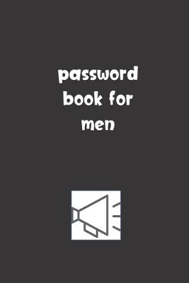 Cover of Password Book For Men