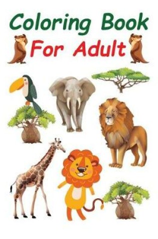 Cover of Coloring Book for Adult