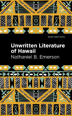 Cover of Unwritten Literature of Hawaii