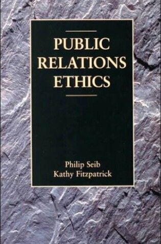 Cover of Public Relations Ethics