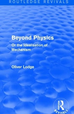 Book cover for Beyond Physics