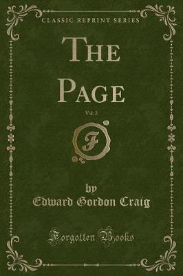 Book cover for The Page, Vol. 2 (Classic Reprint)