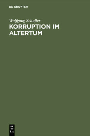 Cover of Korruption im Altertum