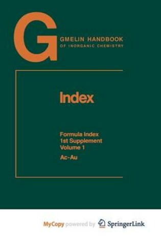 Cover of Index