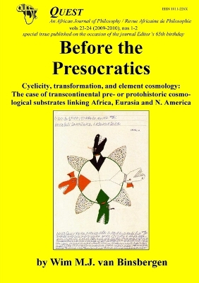 Book cover for Before the Presocratics