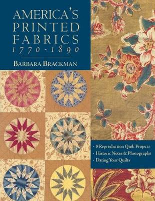 Book cover for America's Printed Fabrics 1770-1890