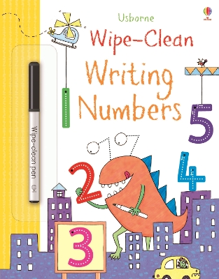 Book cover for Wipe-clean Writing Numbers