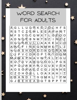 Book cover for Word Search For Adults