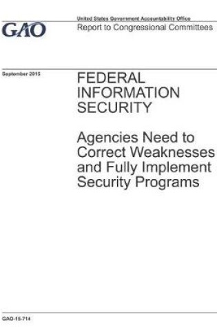 Cover of Federal Information Security