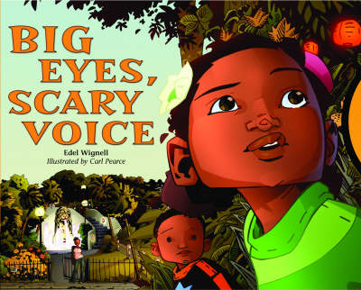 Book cover for Big Eyes, Scary Voice