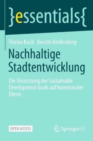 Cover of Nachhaltige Stadtentwicklung