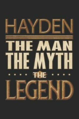 Cover of Hayden The Man The Myth The Legend