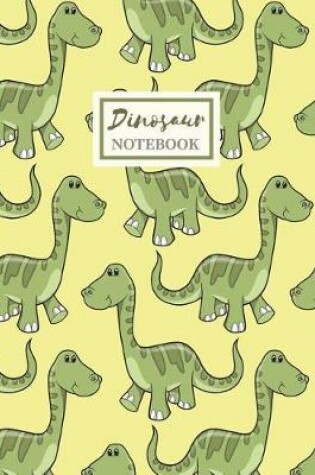 Cover of Dinosaur Composition Notebook - Back To School Journal For Boys