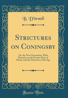 Book cover for Strictures on Coningsby