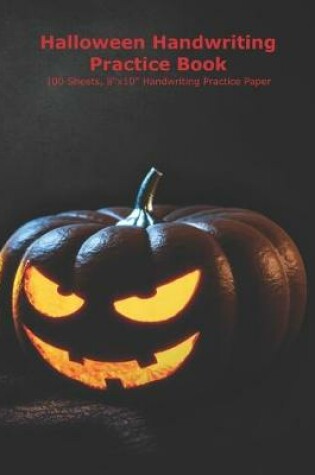 Cover of Halloween Handwriting Practice Book