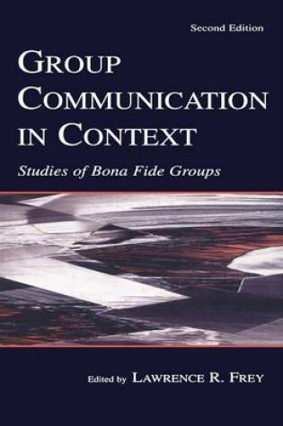 Cover of Group Communication in Context