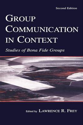 Book cover for Group Communication in Context