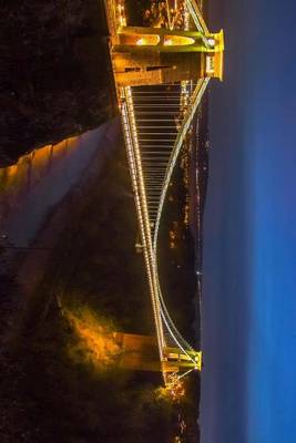 Book cover for Clifton Suspension Bridge at Night in Bristol, England