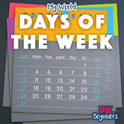 Book cover for Days of the Week