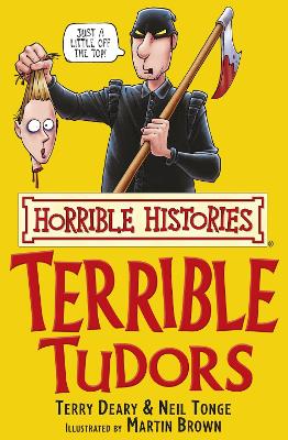 Book cover for The Terrible Tudors