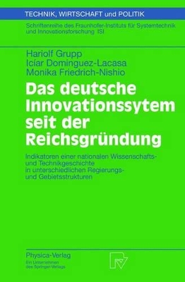 Book cover for Das deutsche Innovationssystem seit der Reichsgründung