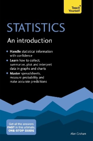 Cover of Statistics: An Introduction: Teach Yourself