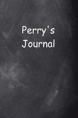 Book cover for Perry Personalized Name Journal Custom Name Gift Idea Perry
