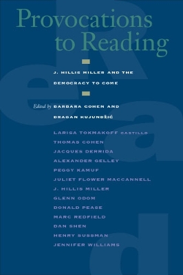 Cover of Provocations to Reading