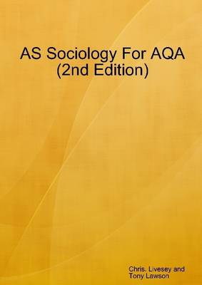 Book cover for AS Sociology for AQA : (2nd Edition)