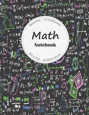 Book cover for Math Notebook