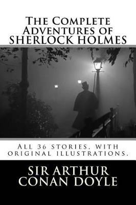 Book cover for The Complete Adventures of Sherlock Holmes