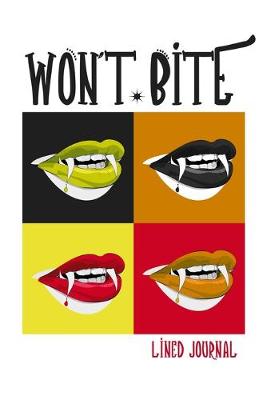 Book cover for Won't Bite - Lined Journal