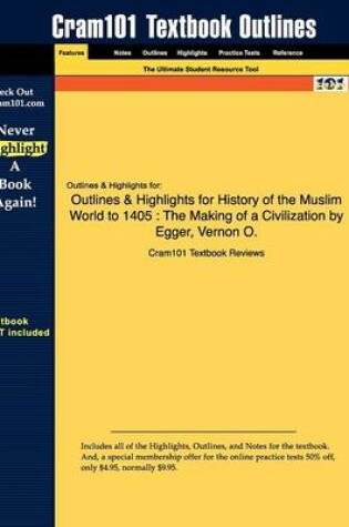 Cover of Studyguide for History of the Muslim World to 1405