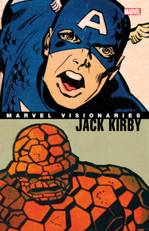 Book cover for Marvel Visionaries: Jack Kirby