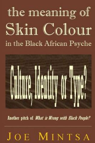 Cover of The Meaning of Skin Colour In the Black African Psyche: Culture, Identity or Type