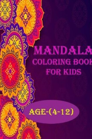 Cover of Mandala Coloring Book For Kids