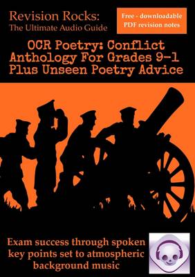 Book cover for OCR Poetry: Conflict Anthology for Grades 9-1 Plus Unseen Poetry Advice