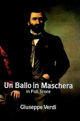 Cover of UN Ballo in Maschera in Full Score