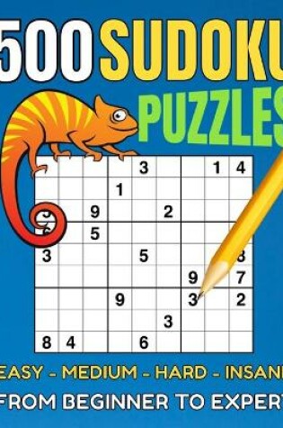 Cover of 500 Sudoku Puzzles