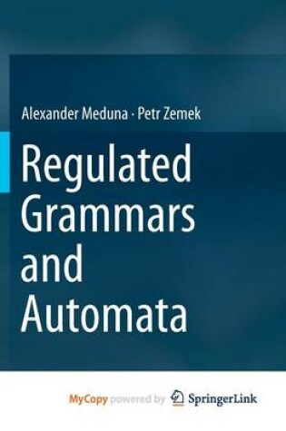 Cover of Regulated Grammars and Automata