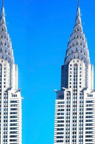 Cover of Chrysler Building New York City Drawing Writing journal