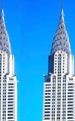 Book cover for Chrysler Building New York City Drawing Writing journal