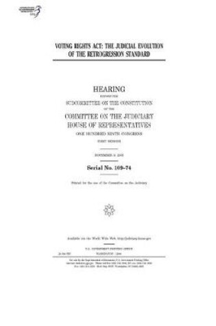 Cover of Voting Rights Act